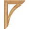 Ekena Millwork Thorton Slat Rough Sawn Bracket, Western Red Cedar, 6"W x 32"D x 44"H BKT06X32X44THR06RWR - alternate 2